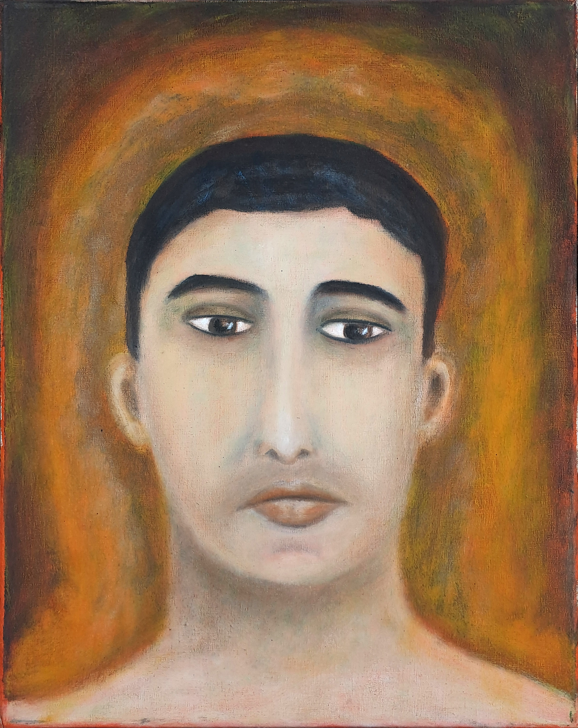 SGSP477. Santiago García Sáenz. 2003. Óleo sobre tela. 35 x 27 cm